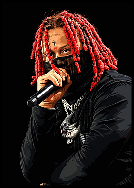 Trippie Redd Pixel Art