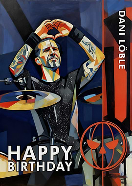 Happy Birthday Dani Löble Drummer