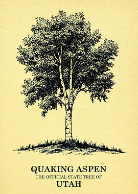 Quaking Aspen State Tree of Utah