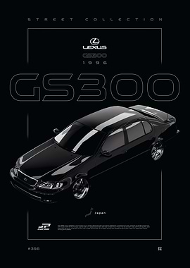 Lexus GS300 1996 Black Series