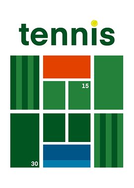 Tennis Scoreboard Graphic