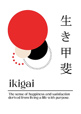 Ikigai Japanese Text and Definition