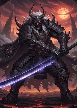 Demon Samurai Warrior