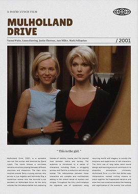 Mulholland Drive Movie Poster
