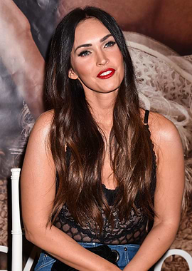 Megan Fox Red Lipstick
