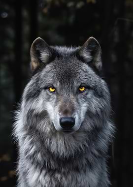 Yellow Eyed Wolf