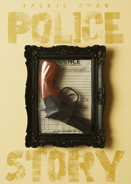 Jackie Chan Police Story Movie Poster