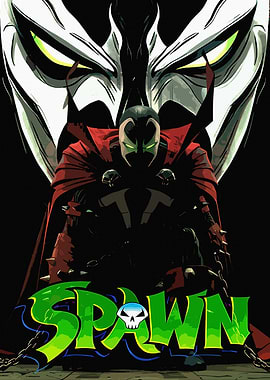 Spawn Comic Book Art