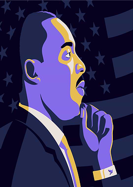 Martin Luther King Jr. Portrait