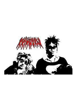 Two figures with 'RAINWORLD' text