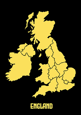 Map of England
