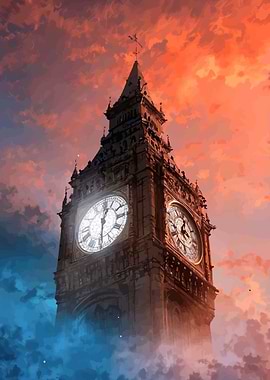 Big Ben at Sunset