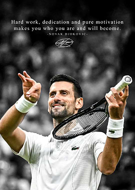 Novak Djokovic Motivational Quote