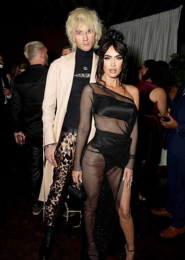 Megan Fox and Machine Gun Kelly at Event