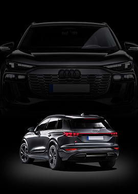 Dark Audi SQ6 e-tron