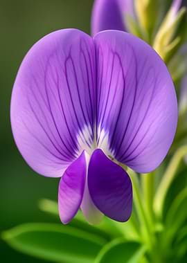 Close-up of a Purple Flower