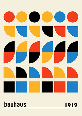 Bauhaus 1919 Geometric