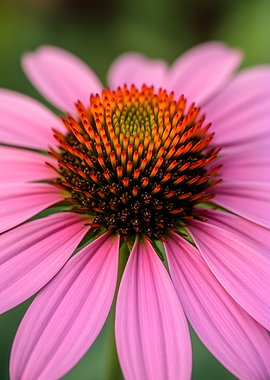Close-up of a Pink Coneflower
