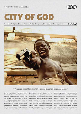 City of God Movie Poster