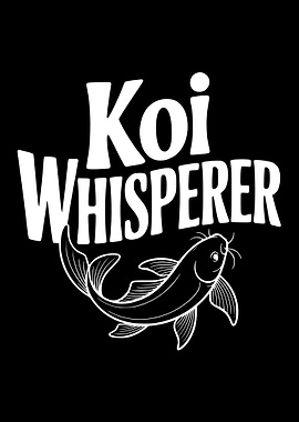 Koi Whisperer Text Art