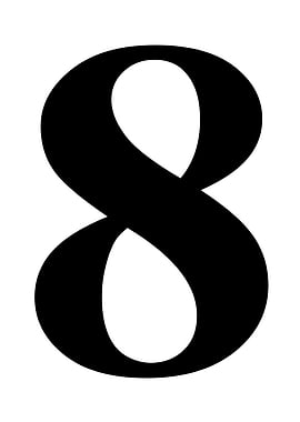Black Number 8