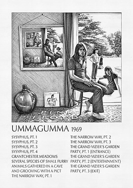 Ummagumma Album Cover Art