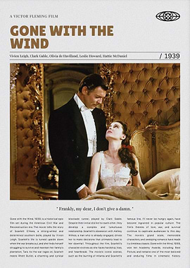 Gone With The Wind Movie Poster
