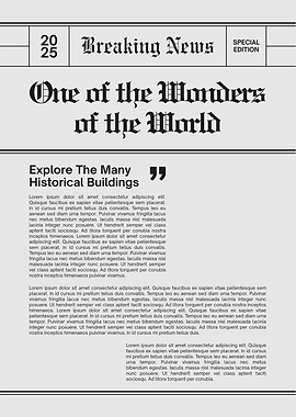 Breaking News: Wonders of the World