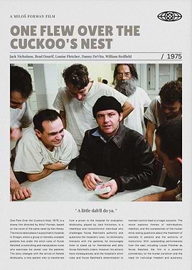 One Flew Over the Cuckoo's Nest Movie Poster