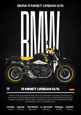 BMW R nineT Urban G/S Motorcycle
