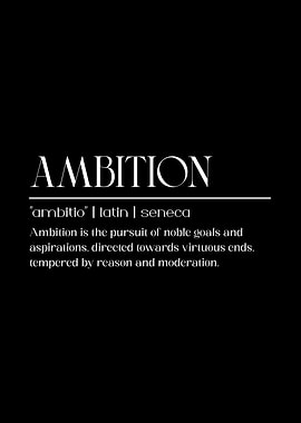 Ambition Definition