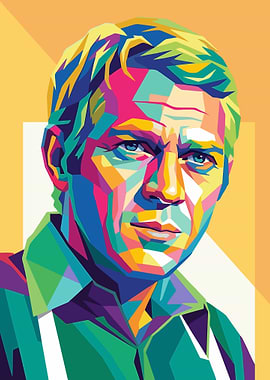 Steve McQueen Portrait