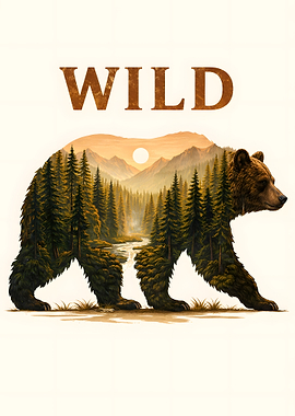 Bear Forest Landscape