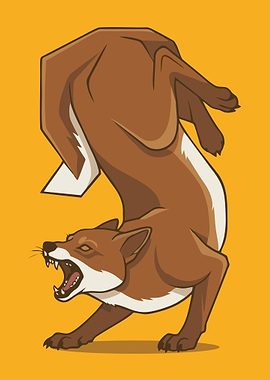Aggressive Fox