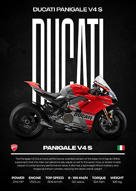 Ducati Panigale V4 S Motorcycle