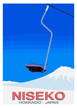 Niseko Ski Resort Poster