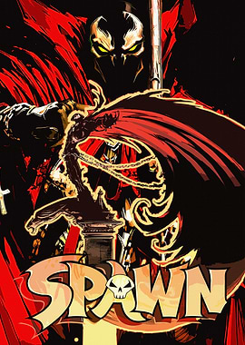 Spawn Comic Book Cover