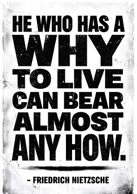 Nietzsche Quote Poster