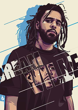 J. Cole Dreamville Portrait