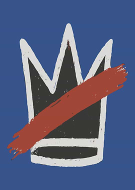 Crown with Red Slash