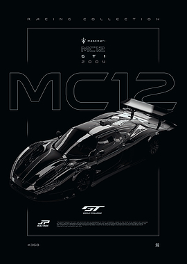Maserati MC12 GT1 2004 Black Series