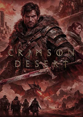 Crimson Desert Fantasy Art