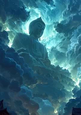 Buddha in the Clouds
