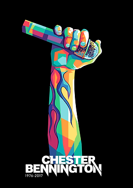 Chester Bennington Tribute Art