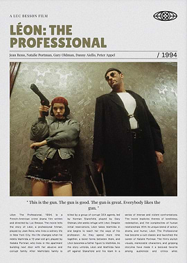Léon: The Professional Movie Poster