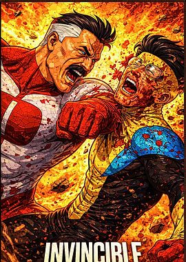 Invincible Comic Book Cover