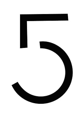 Black Number Five