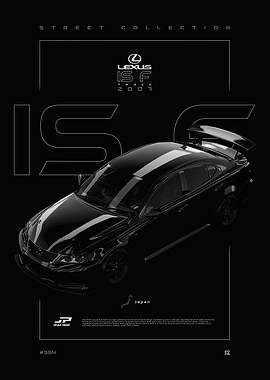 Lexus IS-F Track 2007 Black Series