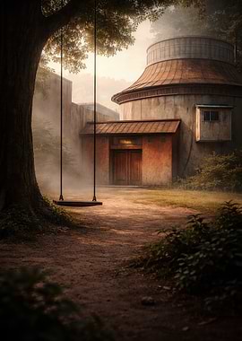 Mysterious Abandoned Swing Set