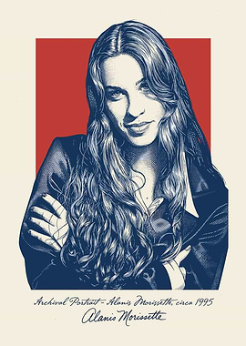 Alanis Morissette Archival Portrait